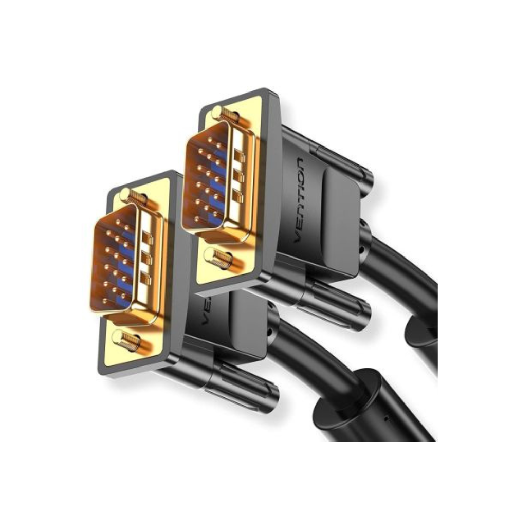 Vention VGA(3+6) Male to Male Cable 30M Black VEN DAEBT