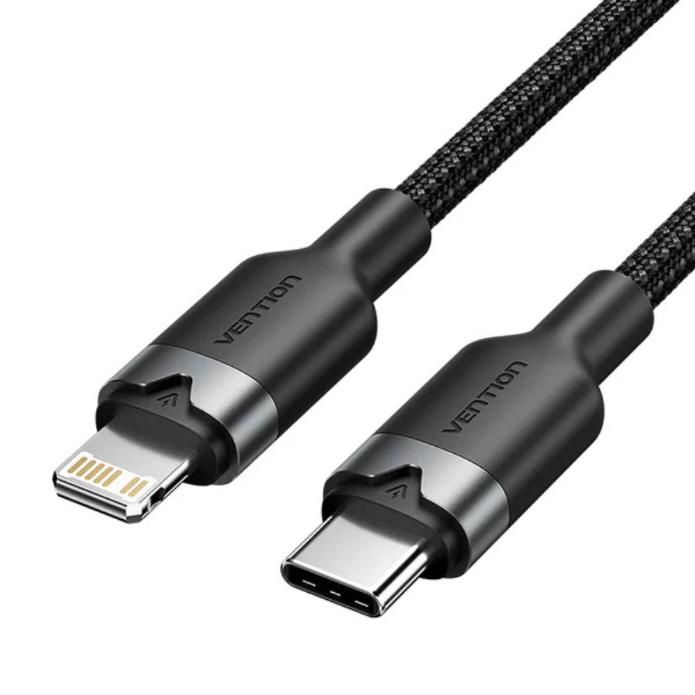 Vention USB 2.0 Type-C Male to Male 3A 2M Cable Aluminum Alloy VEN LALBH