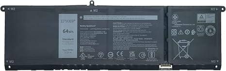 Dell Inspiron 16 7630 2-in-1 battery 15.2V 64Wh