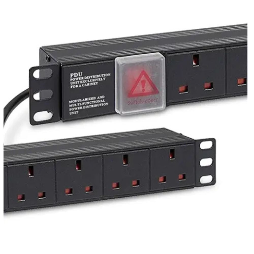 MTN 12-Way UK Plug PDU Black