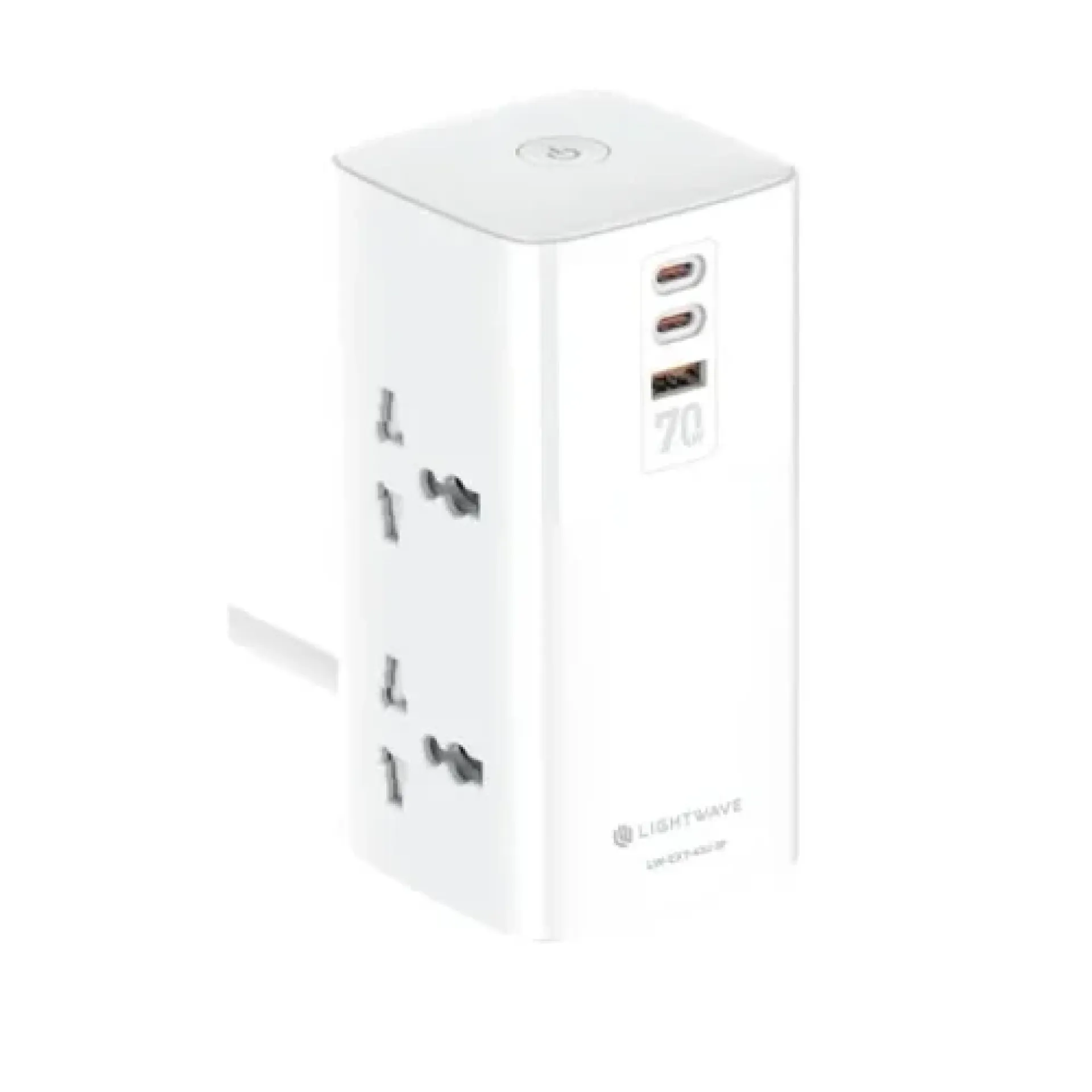 LightWave 4WAY LW EXT-42C1U-3P Extension Socket