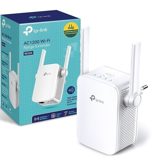 TP-Link RE305 AC1200 Wireless N Wall Plugged Range Extender-TL-RE305