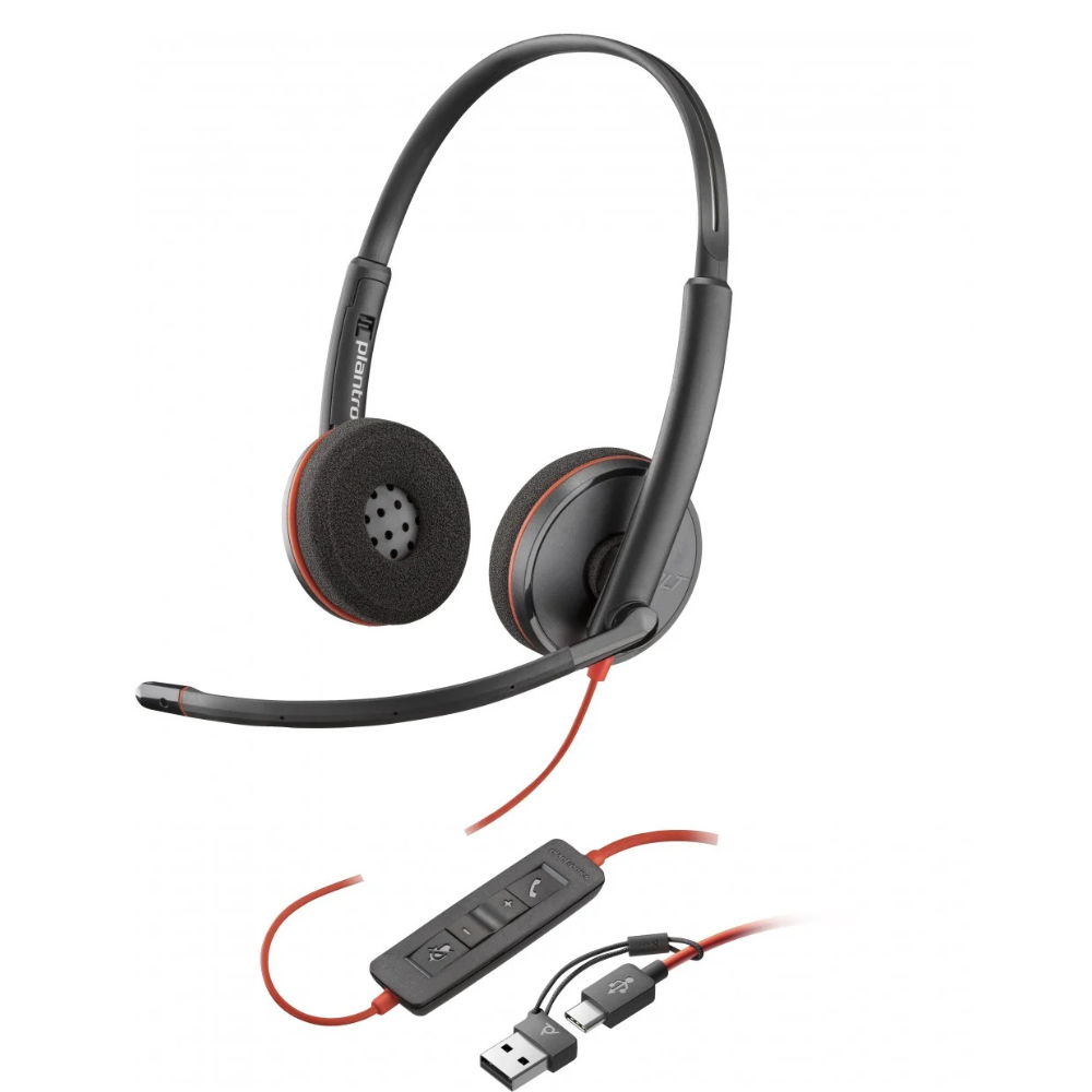 Poly Blackwire 3220 Stereo USB-C Headset 8X228A6