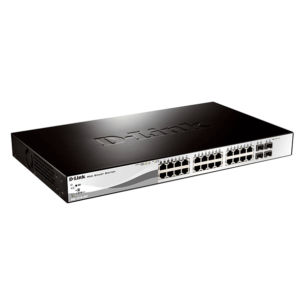 D-link DGS-1210-28P 28-Port Gigabit PoE Switch-DGS-1210-28P