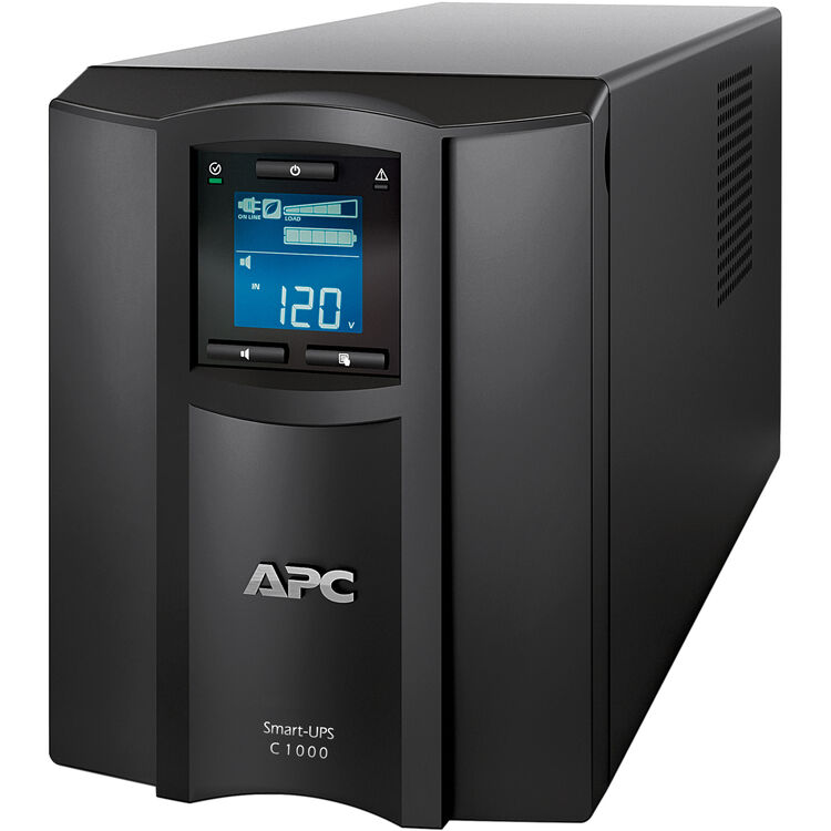 APC Smart-UPS 1000VA- Tower, LCD 230V Output 1.000 VA / 600 Watts