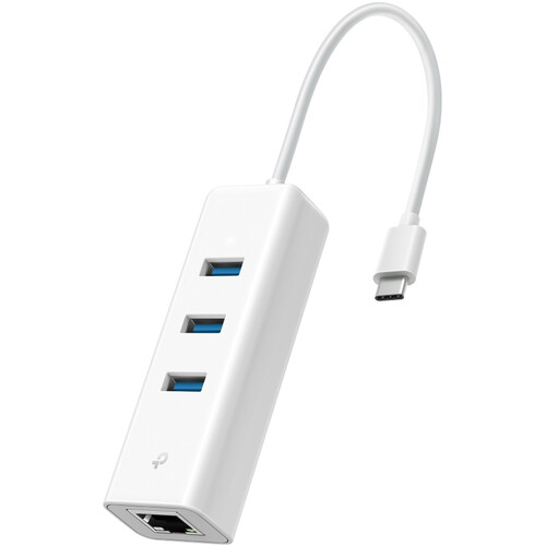 TP-Link UE330C 3-Port USB-C Hub & Gigabit Ethernet Adapter