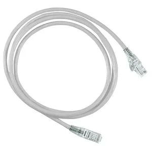 GIGANET UTP CAT6A 26 AWG LSZH 1M Grey Patch Cords - GN-C6A-UTP-01M-GR-26