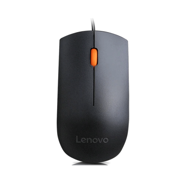 Lenovo 300 Wired USB Mouse Black-GX30M39704