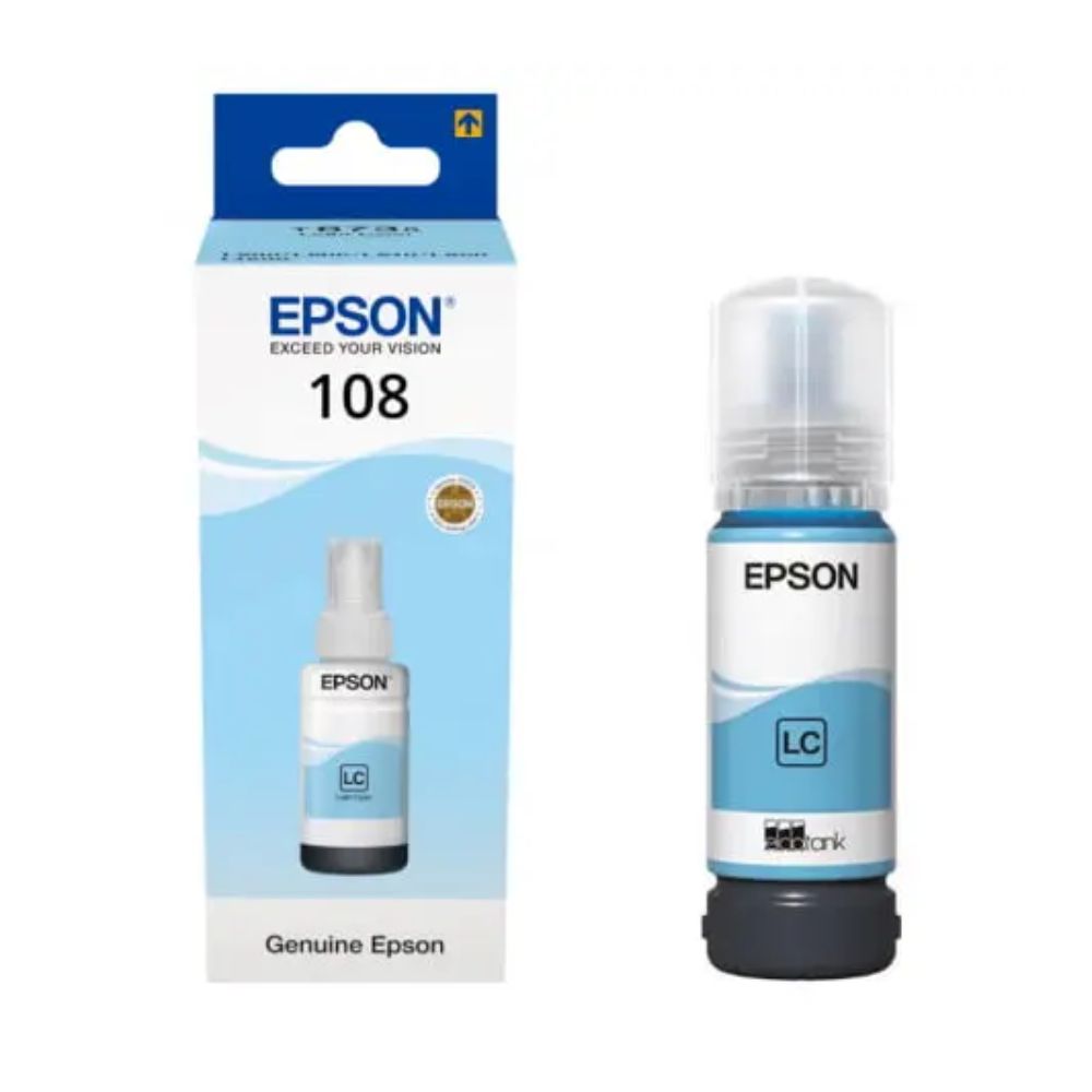 INK CART EPSON 108 Light Cyan  - 70ml - C13T09C54A