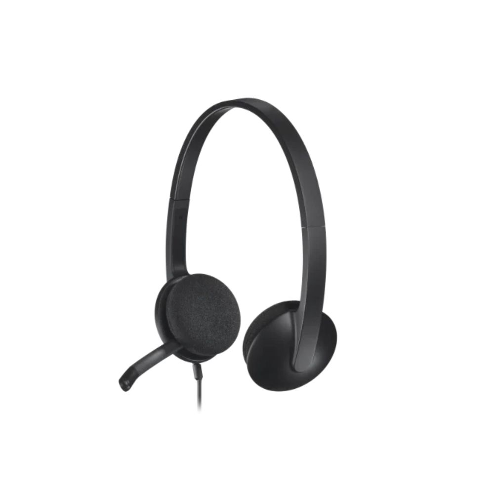 Logitech H340 USB-A Headset with Noise Cancelling Mic Black-981-000475