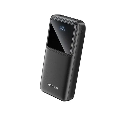 Vention Power Bank 20000mAh 22.5W Black LED Display