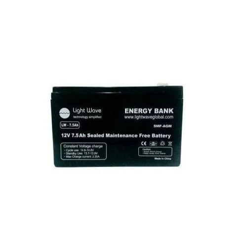 Lightwave LW-7AH 12V 7.5Ah UPS Battery