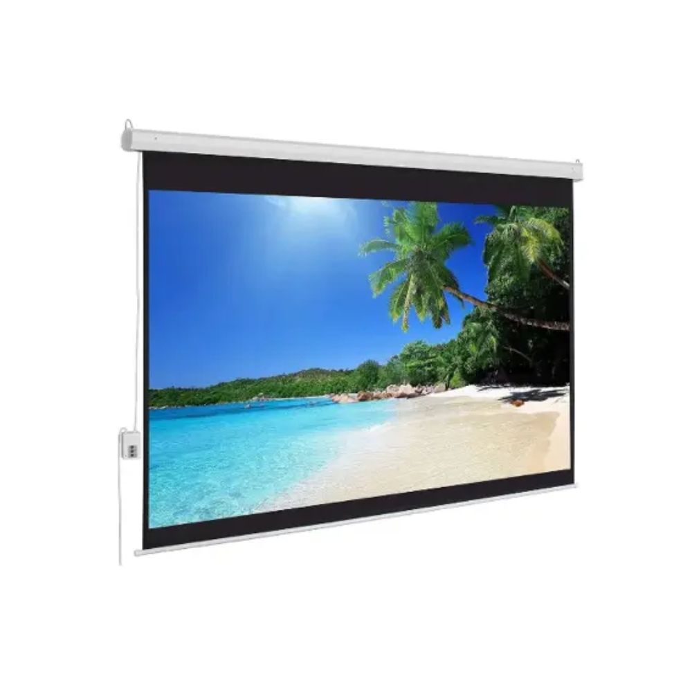 Light Wave LW-EPS-200E Electric Projector -Screen 200 x 200cm