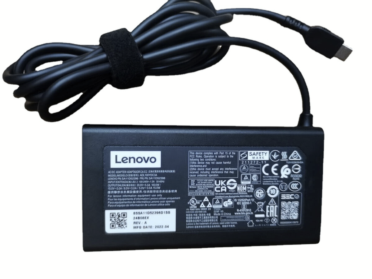 Charger for Lenovo Yoga Pro 7 14AHP9 20V 5A 100W USB-C