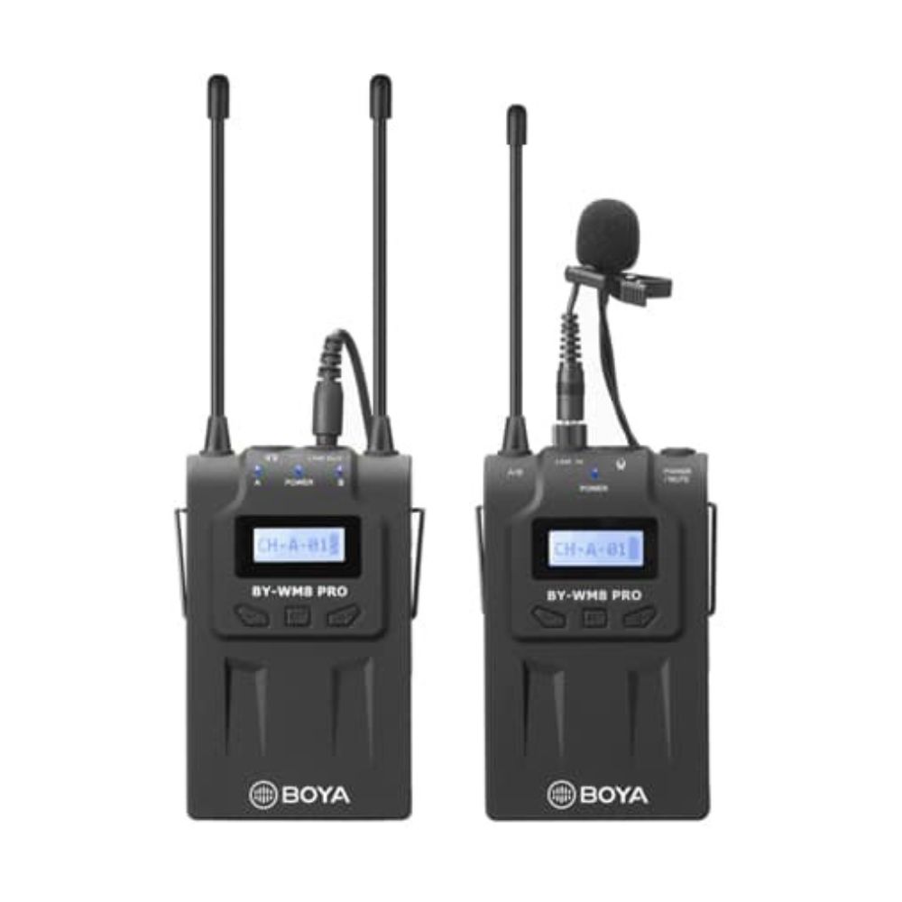 BOYA by-WM8 Pro-K1 UHF Wireless Microphone System