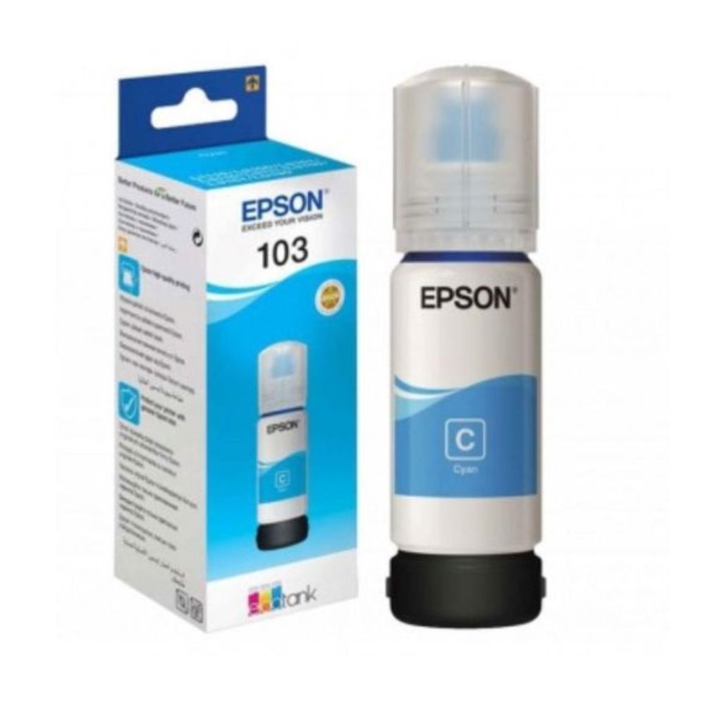 INK CART EPSON  103 Cyan – 65ml - C13T00S24A