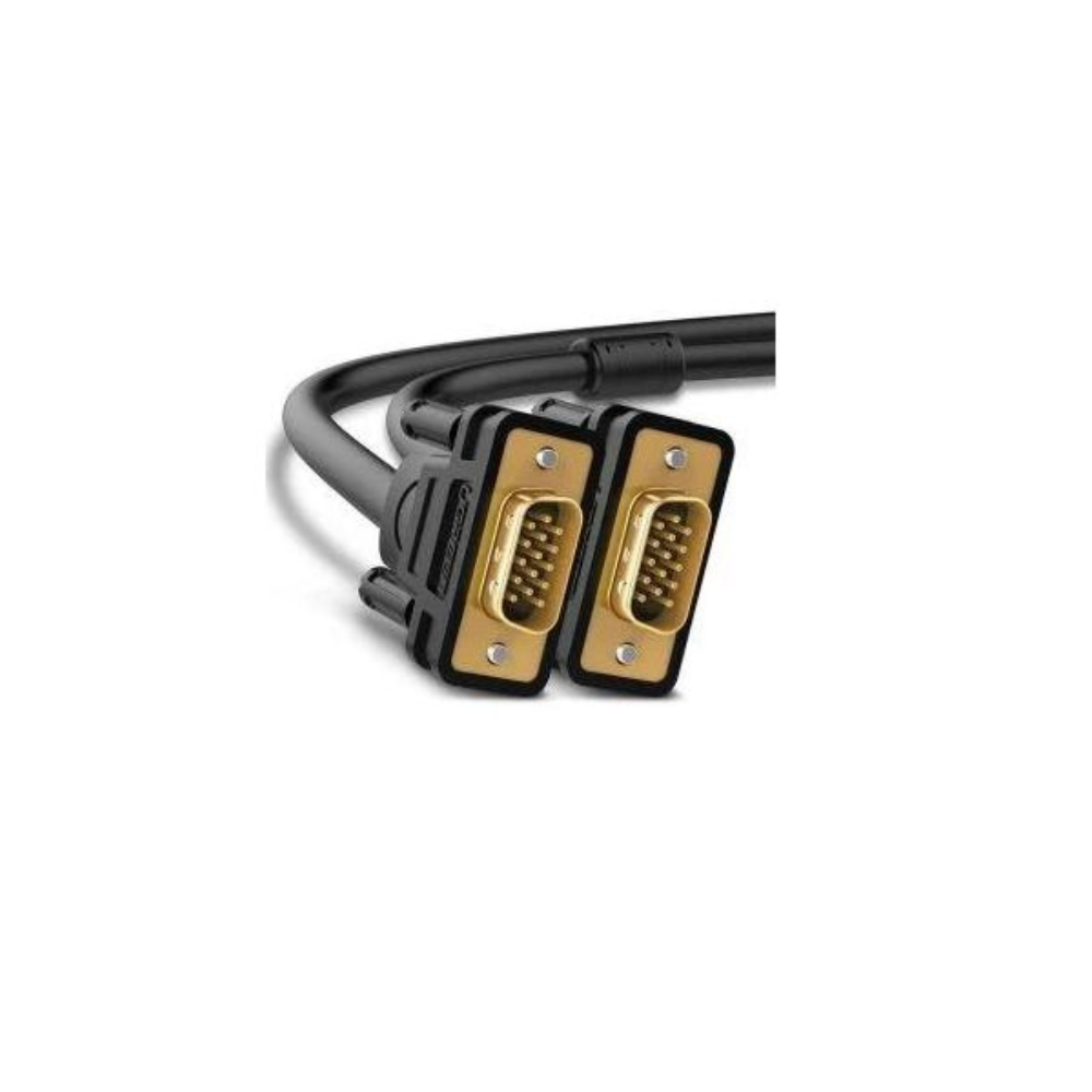 Vention VGA(3+6) Male to Male Cable 1M Black VEN DAEBF