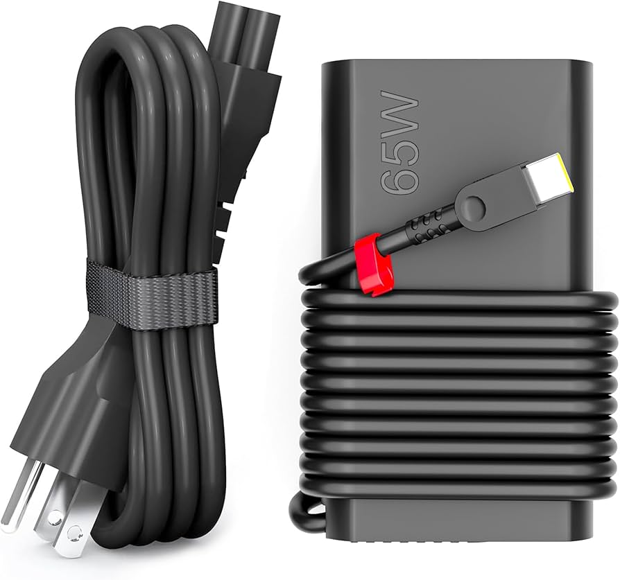 Charger for Lenovo IdeaPad 5 2-in-1 14AHP9 83DR USB-C 20V 3.25A 65W