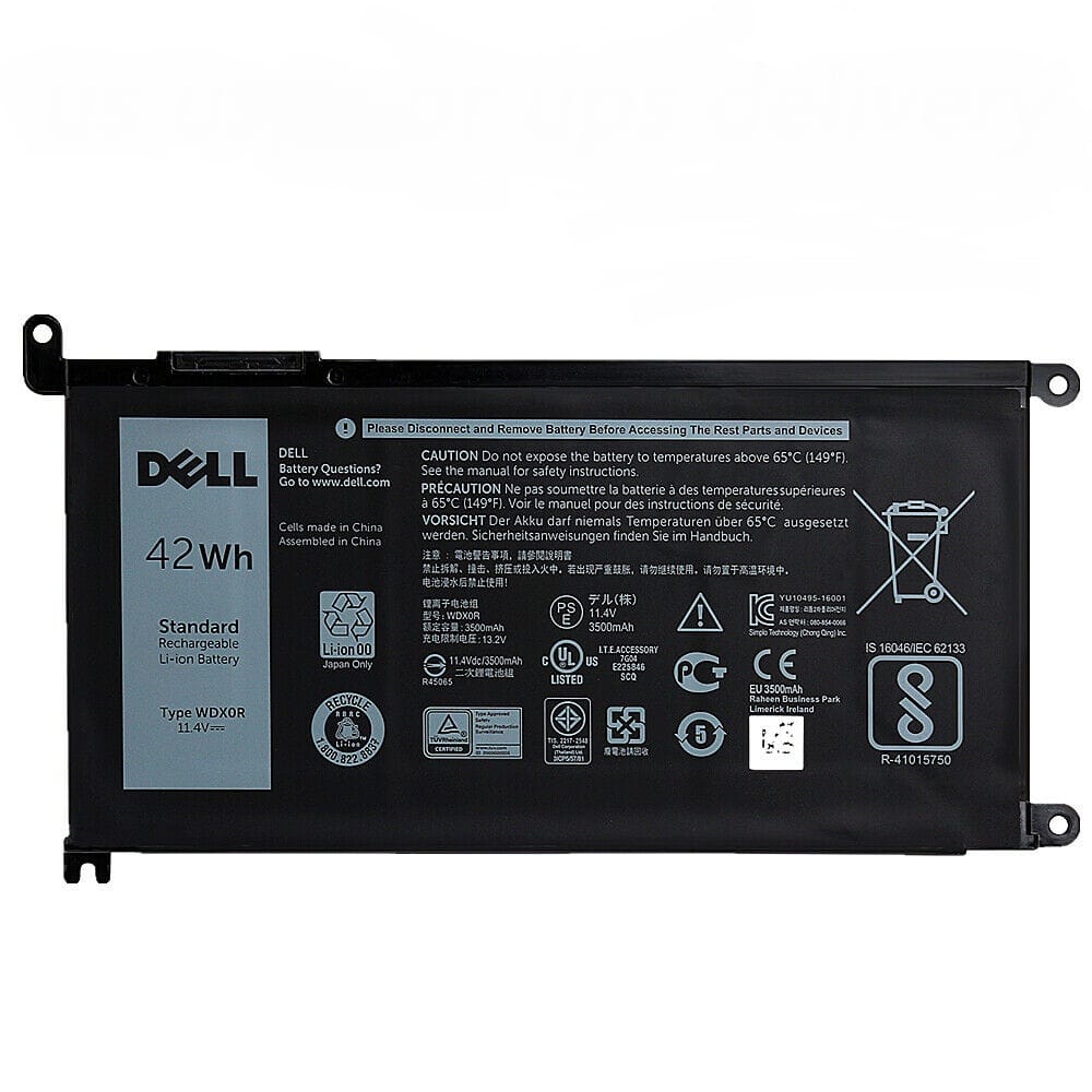 Dell Inspiron 5481 5482 5584 5485 1VX1H 4VM0K 11.4V 42Wh Original Battery