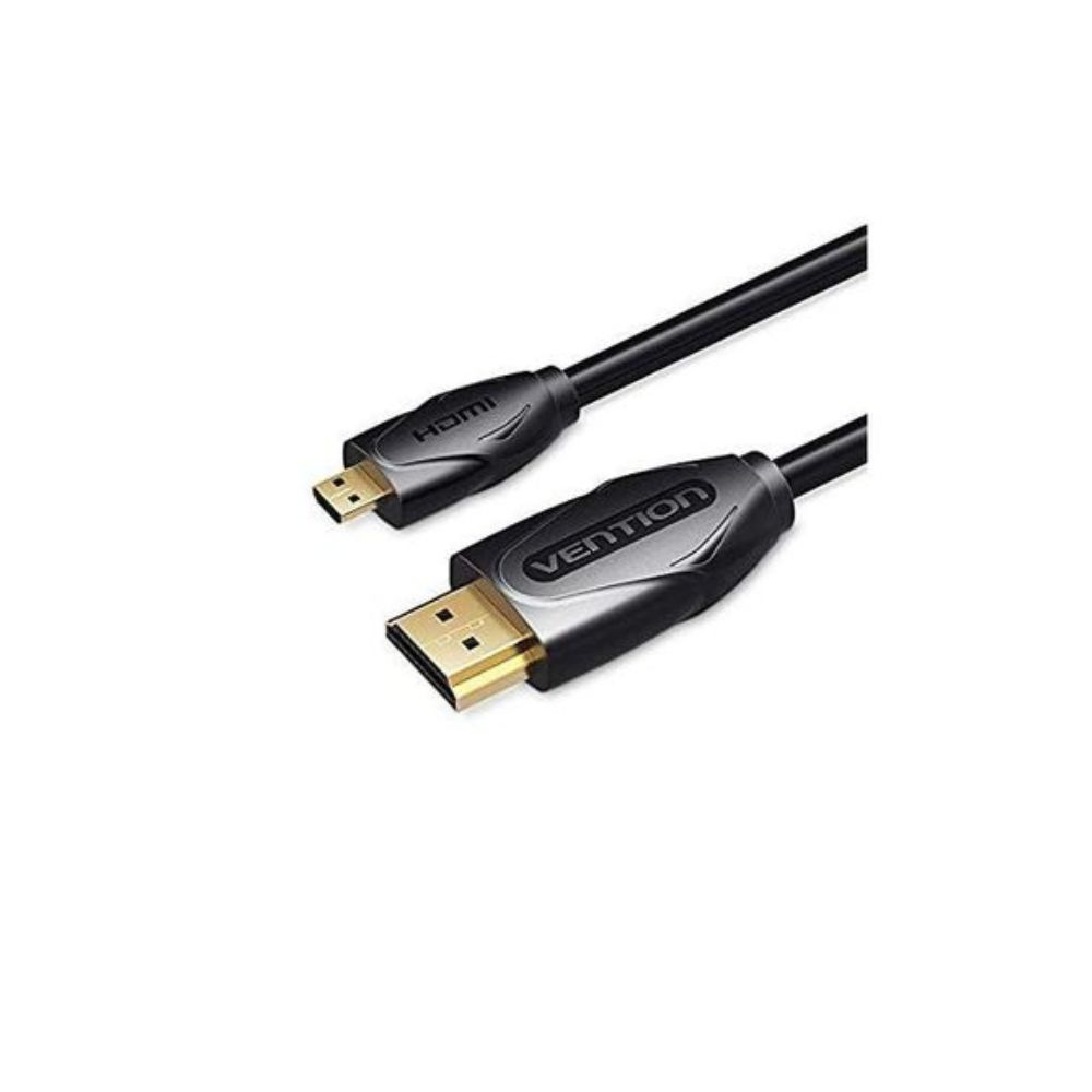 Vention Micro HDMI Cable 2M Black VEN VAA-D03-B200
