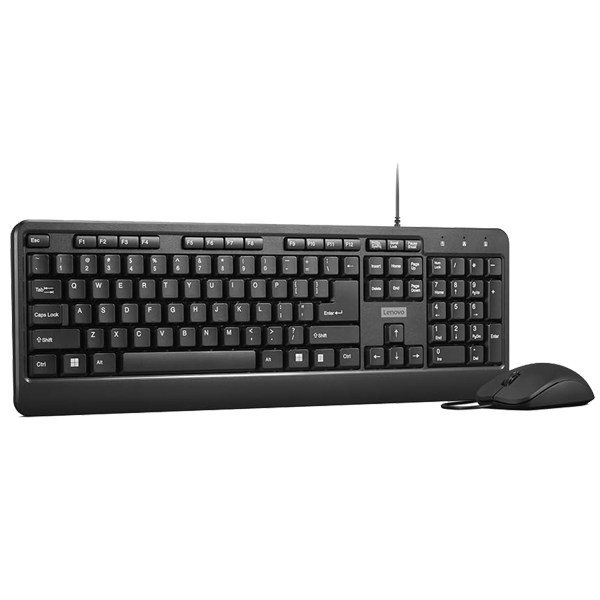 Lenovo 160 Wired Keyboard & Mouse Combo-GX31L52655
