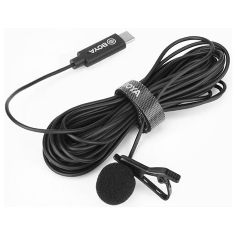 BOYA BY-M3 Omnidirectional Lavalier Microphone (USB Type-C)