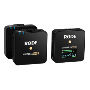 RODE WIRELESS GO II MIC DUAL MICROPHONE