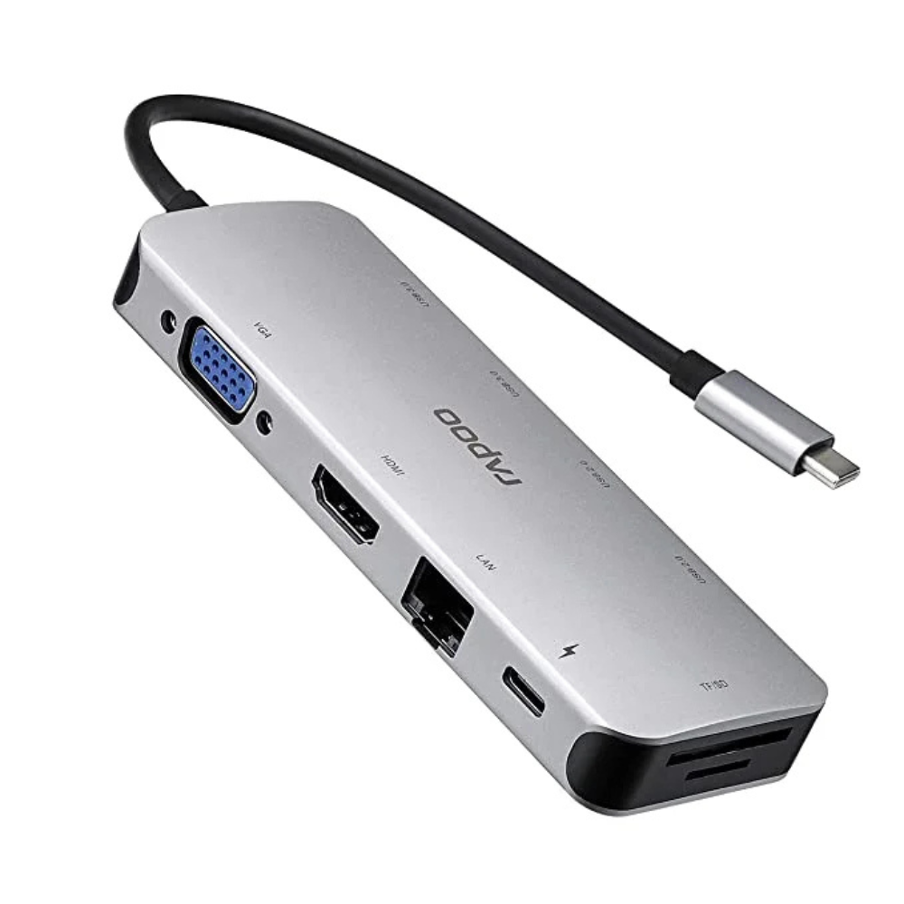 Rapoo XD100C 5-in-1 Type-C Hub USB 3.0