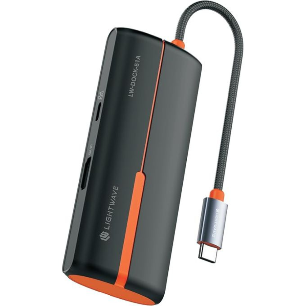 Light Wave USB-C Multi-Functional Docking Station LW-DOCK-51A