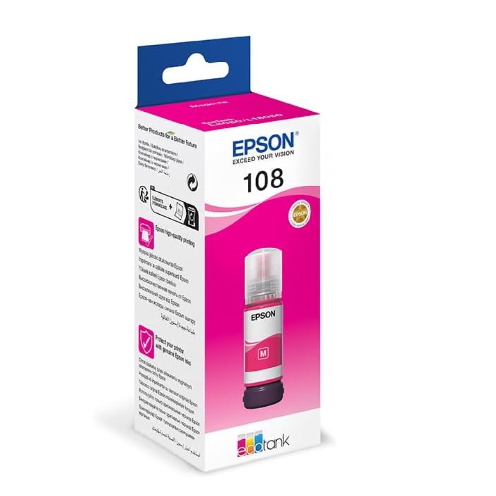 INK CART EPSON 108 Light Magenta - 70ml - C13T09C64A