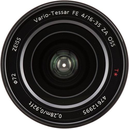 SONY VARIO-TESSAR T* FE 16-35MM F/4 ZA OSS LENS