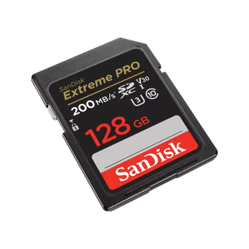 SanDisk Extreme PRO 128GB SDHC/SDXC UHS-I Card 200MB/s-SDSDXXD-128G-GN4IN