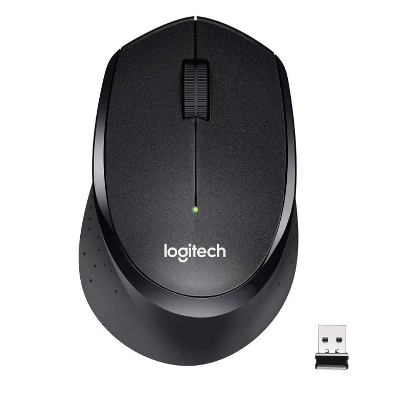 Logitech M330 Silent Plus Wireless Mouse Black