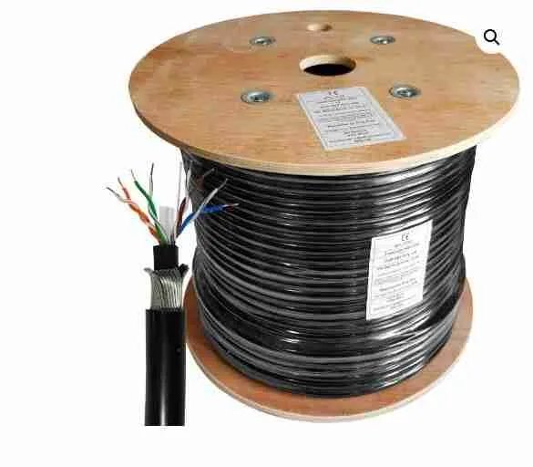 Giganet Category 6A Solid F/UTP Outdoor Cable - GN-C6A-F/UTP-LDPE