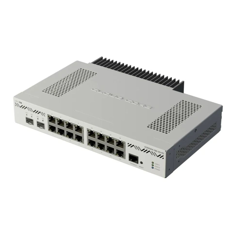 MikroTik CCR2004-16G-2S+PC Ethernet Router 16×Gigabit Ethernet Ports
