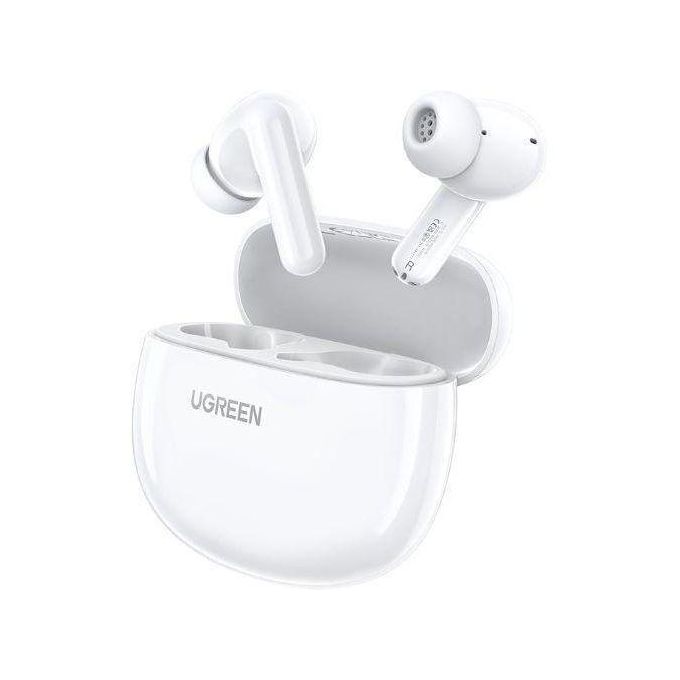 UGREEN HiTune T3 Pro Active Noise-Cancelling Wireless Earbuds - White - WS206