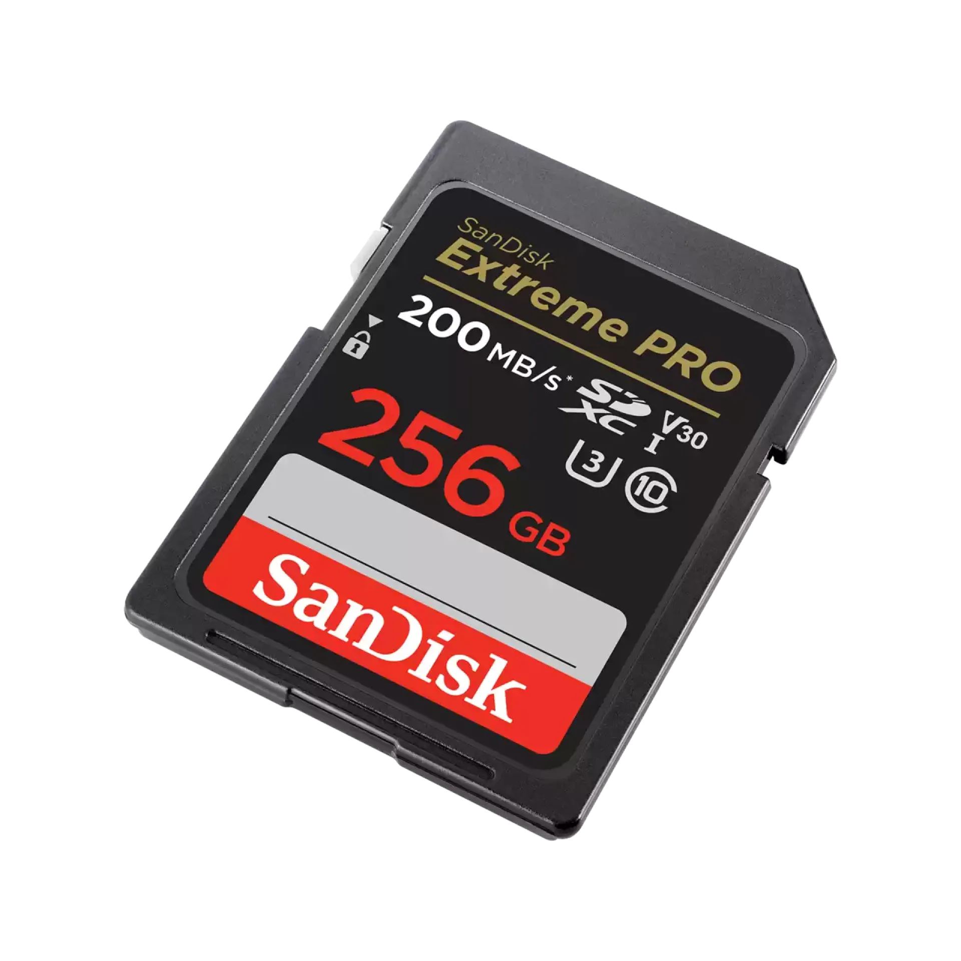 SanDisk Extreme PRO 256GB SDXC UHS-I Card 200MB/s SDSDXXD