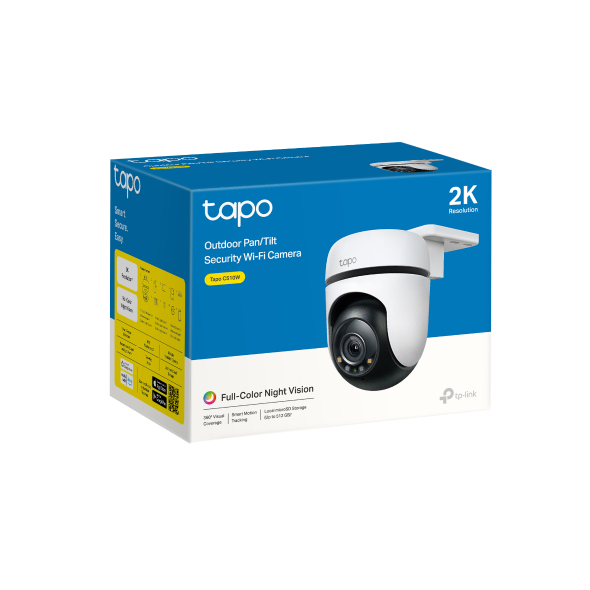 TP-Link Outdoor Pan/Tilt Security WiFi Camera-Tapo C510W