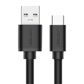 UGREEN USB 3.0 A Male to Type C Male Cable Nickel Plating 2m (black)-US184(UG-20884)