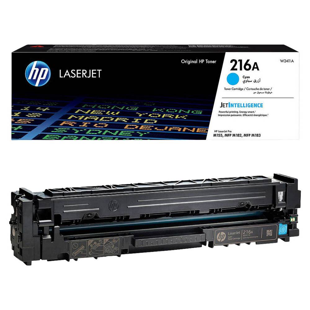 HP 216A Cyan Original LaserJet Toner Cartridge - W2411A