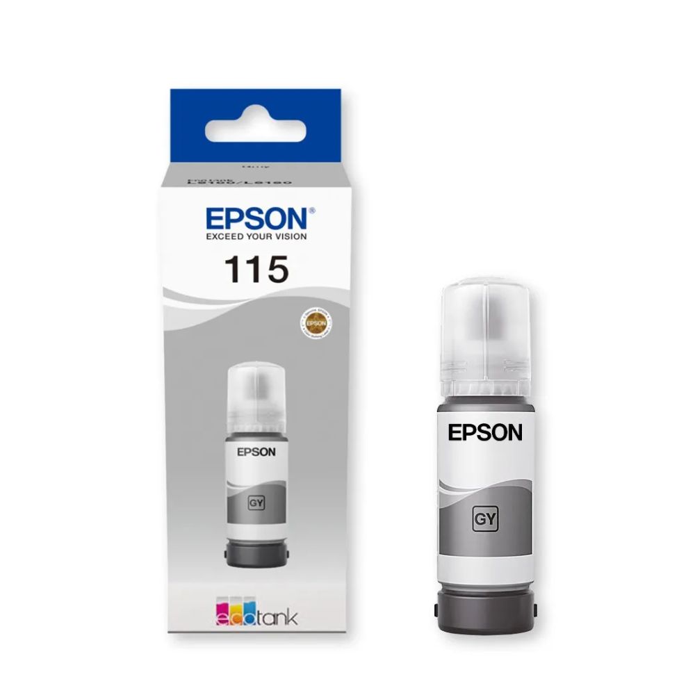 INK CART EPSON 115 Grey for L8160 and L8180 - 70ml - C13T07D54A