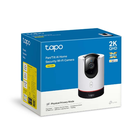 TP Link Pan/Tilt AI Home Security Wi-Fi Camera-TAPO C225