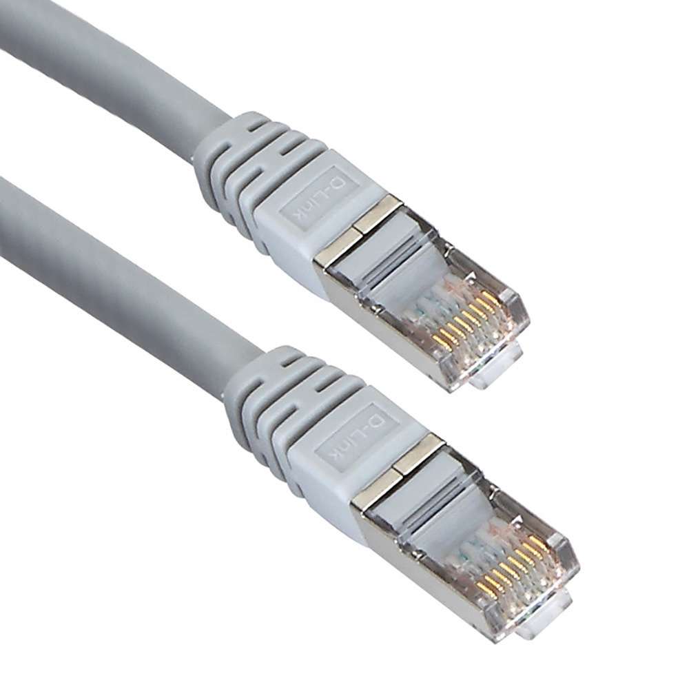 Dlink NCB-C6UGRYR1-1 Cat6 UTP Patch Cord 1M Grey