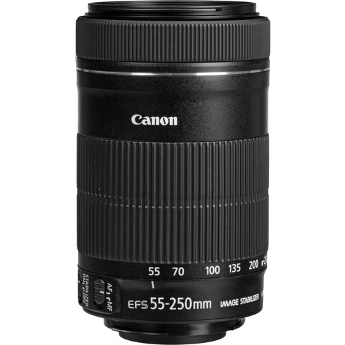 CANON EF-S 55-250MM F4-5.6 IS STM LENS