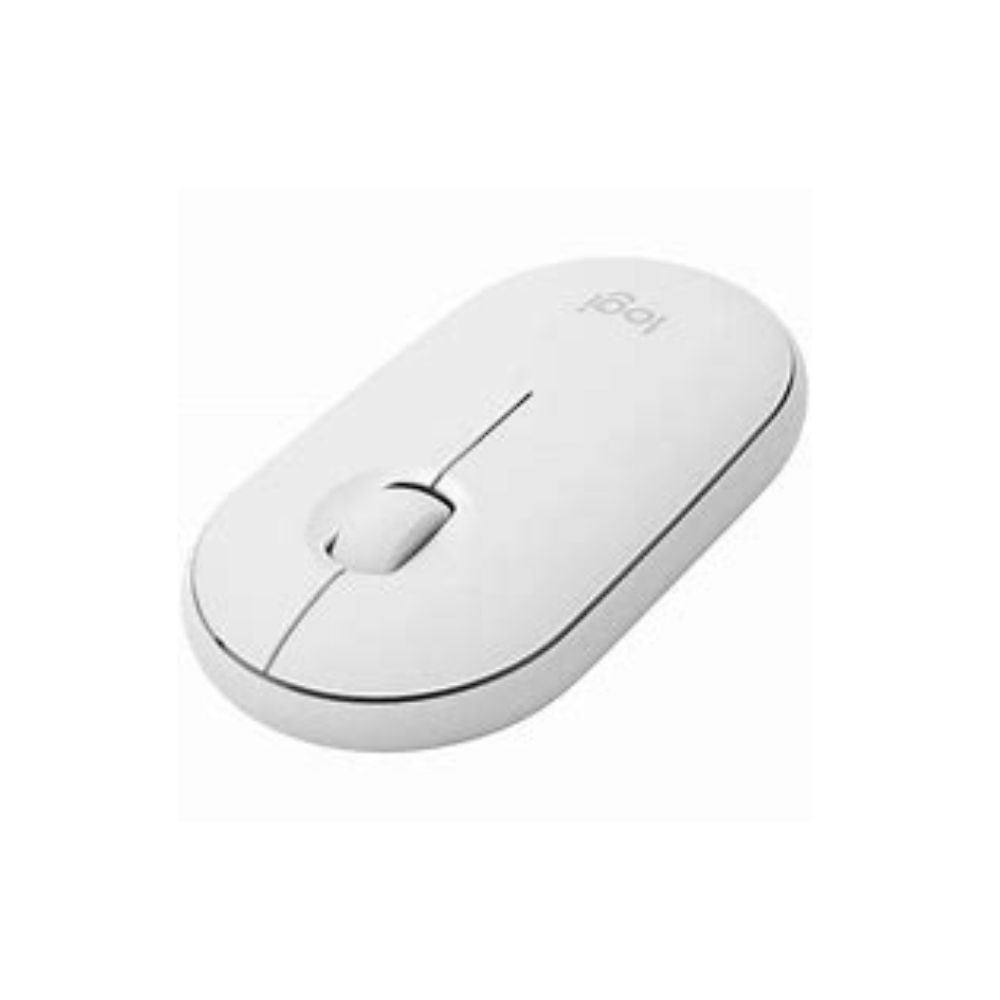 Logitech M350s Pebble Bluetooth Mouse - Tonal White - 910-007013