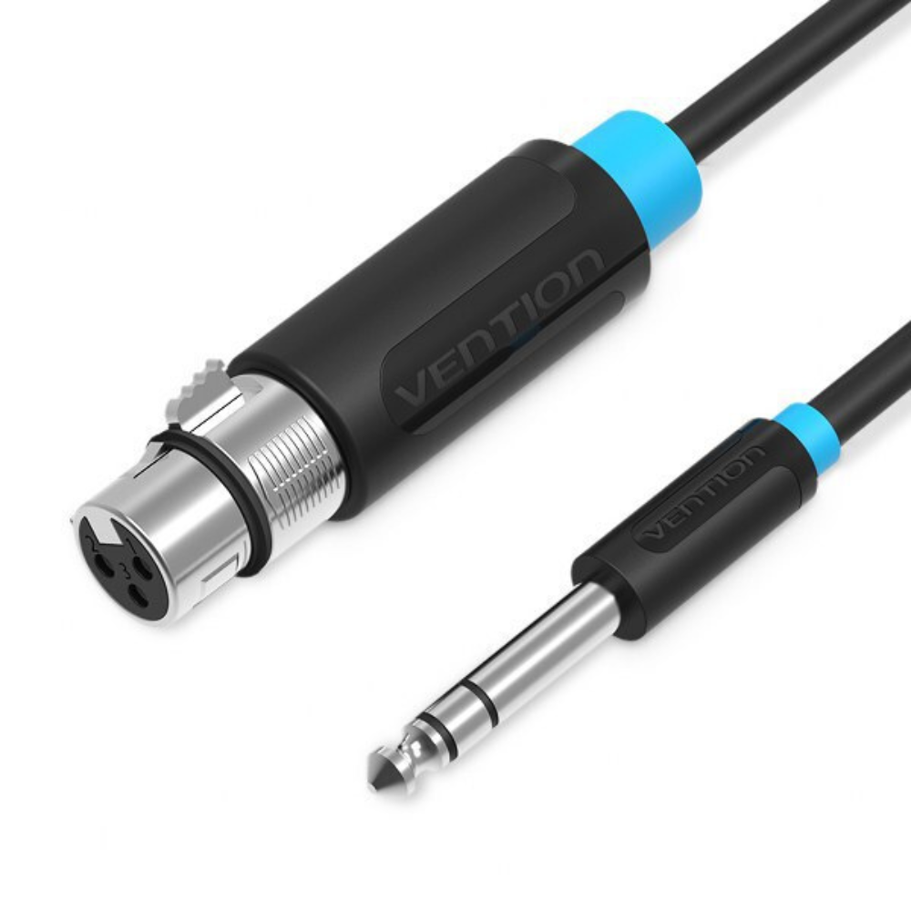 VENTION 6.5MM MALE TO XLR FEMALE AUDIO CABLE VEN-BBEBG