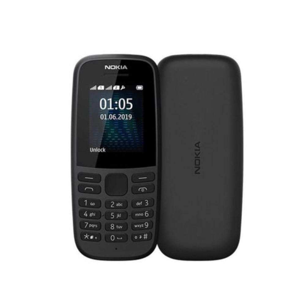 Nokia 105 Dual Sim Ta - 15574 Charcoal 4GB