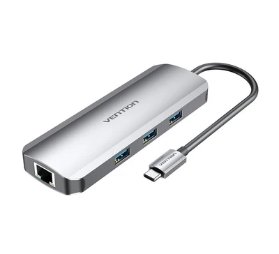 Vention Multi-function USB-C to HDMI/USB-C Docking Station TFHHB