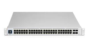 Ubiquiti USW-48-PoE  48-Port Switch, 32 PoE+ GbE, 16 GbE, 4 SFP, 195W