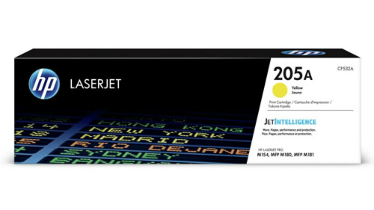 HP 205A Yellow Original LaserJet Toner Cartridge - CF532A